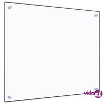 vidaXL Virtuvės sienelė, skaidri, 70x60 cm, grūdintas stiklas