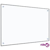 vidaXL Virtuvės sienelė, skaidri, 90x60 cm, grūdintas stiklas