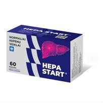 kepenu kapsules - HEPA START, 60 kapsulių - 1 nuotrauka