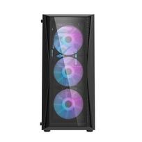 darkflash korpusas - Darkflash DK352 Plus Black (Juodas) - 2 nuotrauka