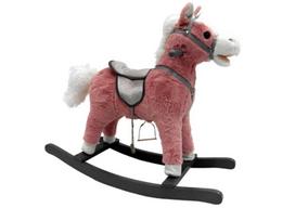 zaidimu konsole sup - Supamas arkliukas su garsais Lean Toys 74 cm rožiniai tonai - 1 nuotrauka