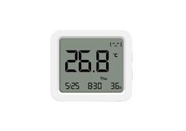 baltas monitorius - Xiaomi Mi Temperature and Humidity Monitor 3 - 1 nuotrauka