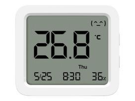 baltas monitorius - Xiaomi Mi Temperature and Humidity Monitor 3 - 2 nuotrauka