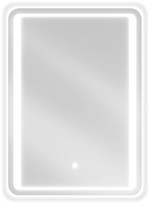 veidrodis 50x70 - Veidrodis Mexen Zusa LED, su apšvietimu, kabinamas, 50 cm x 70 cm, skaidrus (Transparent) - 2 nuotrauka