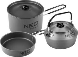 turistinis rinkinis - NEO Tools 63-145 Turistinių puodų rinkinys 3in1 - 2 nuotrauka