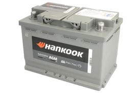 akumuliatoriai start stop - HANKOOK 12V 70Ah 760A START&STOP AGM P+ - 3 nuotrauka