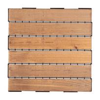 PXDECK Terasų plytelė, 30 cm x 30 cm x 2 cm, ruda (Brown), 6 vnt.