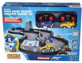 sonic the hedgehog - Carrera RC Mini Lenktynių Trasa Sonic - 1 nuotrauka