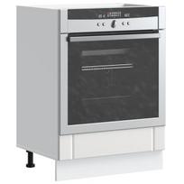 orkaites spintele - vidaXL Orkaitės spintelė Lucca, balta (White) - 1 nuotrauka