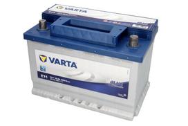 akumuliatorius 278 175 175 - Varta Blue Dynamic E11 74Ah 680A 12V - 2 nuotrauka