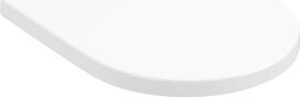 Klozeto dangtis soft close Villeroy & Boch Subway 3.0 akmens baltas (Stone White) C-plus, 8M42S1RW