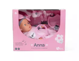 kudikys lele - Lėlė Bo. Interaktyvi lėlytė-naujagimis Anna, 42 cm - 2 nuotrauka