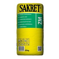 sausas tinkas - Mūro mišinys Sakret ZM, 25 kg (Pilka) - 2 nuotrauka