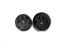trifazis jungiklis - Kištukas Liregus VŠ/EŠ 25-001 4X25A, juodas (Black) - 2 nuotrauka