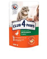 konservai club 4 paws katems - Club 4 Paws Premium konservai katėms su antiena padaže, 100 g - 2 nuotrauka