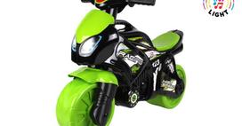 Paspiriamas motociklas TechnoK, Žalias (Green)