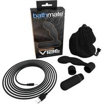 Analinis masažuoklis Bathmate Prostate Vibe, juodas (Black)