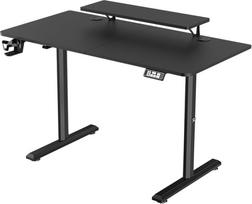 Ultradesk HIGHLANDER Juodas (Black) reguliuojamo aukščio rašomasis stalas