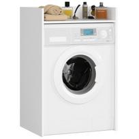 vonios spintele su praustuvu 50 cm - Vonios spintelė su praustuvu Akord Fin, balta (White) - 1 nuotrauka