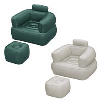 kede gultas - Pripučiamas fotelis Bestway Comfi Cube, spalvotas (Color) 107 cm x 99 cm - 2 nuotrauka