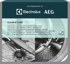 skalbimo masinu valiklis - Valymo priemonė Electrolux Clean & Care M2GCP601, 6 vnt. - 1 nuotrauka