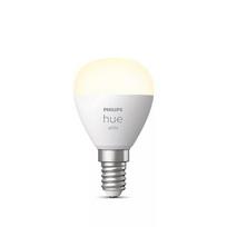 led lemputes e14 7w 2700k - Philips Hue LED, P45, E14, 5.7 W, 470 lm, šiltai balta, 1 vnt. - 1 nuotrauka