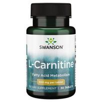 swanson l karnitinas - SWANSON L-KARNITINAS 500 mg, 30 tabletžių - 1 nuotrauka