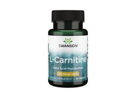swanson l karnitinas - SWANSON L-KARNITINAS 500 mg, 30 tabletžių - 2 nuotrauka