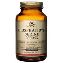 SOLGAR Fosfatidilserinas 200 mg, 60 kapsulių