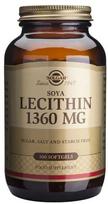 SOLGAR Sojos lecitinas 1360 mg, 100 minkštųjų kapsulių