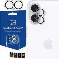apsaugines pleveles iphone 16 - Apsauginis stikliukas kamerai 3mk Lens Pro Apple iPhone 16/16 Plus juodas - 1 nuotrauka