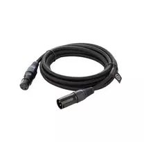 elgato - Elgato XLR Mikrofonas Kabelis 3m Juodas (Black) - 1 nuotrauka