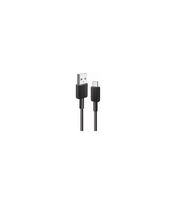 type c i usb a - Anker 322 USB-A į USB-C kabelis 1.8 m Juodas (Black) - 2 nuotrauka