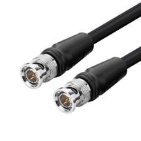 sdi kabelis - MicroConnect BNC-HDSDI-1M BNC kabelis 1m Juodas (Black) - 1 nuotrauka
