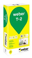 Cementinis tinko mišinys Weber T-2, pilka (Gray), 25 kg