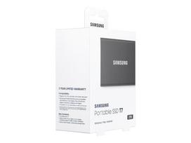 isorinis kietasis diskas ssd 2tb - Samsung T7 Portable 2TB SSD Grey (Pilkas) - 9 nuotrauka
