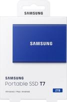ssd isorinis - Samsung T7 Portable 2TB SSD Blue (Mėlynas) - 8 nuotrauka