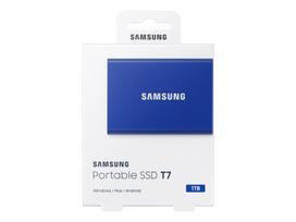 256 samsung usb - Samsung T7 Portable 1TB SSD Blue (Mėlynas) - 8 nuotrauka