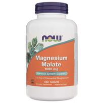 Now Foods Magnio Malatas 1000 mg, 180 tablečių