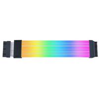 lian li strimer wireless - Lian Li Strimer Wireless 24-Pin RGB Motherboard Cable G89.PW24-1W.00 (Juodas/Black) - 3 nuotrauka