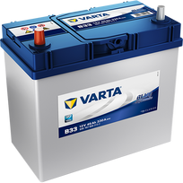 akumuliatorius 12v 45ah 330 - VARTA B33 45Ah 330A (EN) 12V akumuliatorius - 1 nuotrauka
