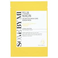 lakstines veido kaukes - SOME BY MI Yuja Niacin Blemish Care šviesinamoji lakštinė veido kaukė, 25 g - 3 nuotrauka