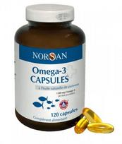 omega 3 papildai - NORSAN OMEGA-3, 120 kapsulių - 1 nuotrauka