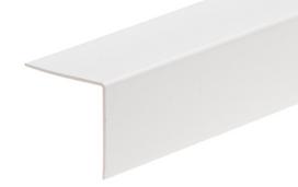 pvc profilis - Cezar W-PC-KR5050-101-275, balta (White), 2750 x 50 x 50 mm - 2 nuotrauka