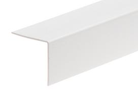 pvc profilis - Cezar W-PC-KR5050-101-275, balta (White), 2750 x 50 x 50 mm - 3 nuotrauka