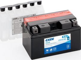 ytz10s - Exide 12V 8,6Ah YTZ10-BS AGM - 3 nuotrauka