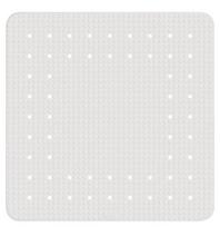 guminis neslystantis kilimelis - Wenko Mirasol, 54 x 54 cm, baltas (White) neslidus vonios kilimėlis - 3 nuotrauka