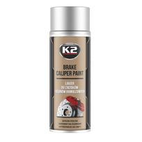Stabdžių apkabos dažai K2 Caliper, sidabrinė (Silver), 400 ml