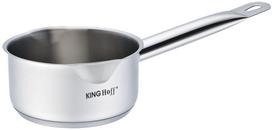 nerudijancio plieno puodas - King Hoff KH-1123 Plieninis puodas, 12 cm, 0.5 l - 1 nuotrauka