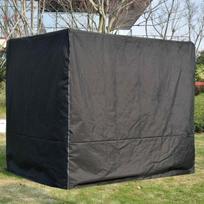 tentas hamako - Lauko baldų uždangalas Home4you Morocco, juodas (Black) - 2 nuotrauka